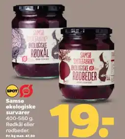 Netto Samsø økologiske survarer tilbud