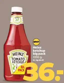 Netto Heinz ketchup big pack tilbud