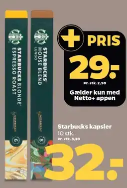 Netto Starbucks kapsler tilbud
