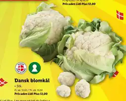 Lidl Dansk blomkål tilbud