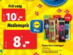 Lidl Toms Go‘e stænger tilbud