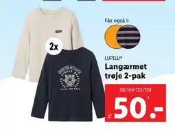Lidl Langærmet trøje 2-pak tilbud