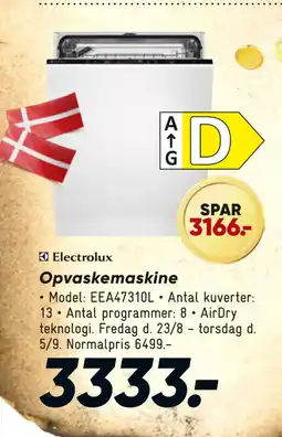 Bilka Opvaskemaskine tilbud