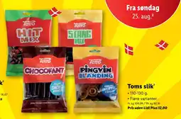 Lidl Toms slik tilbud