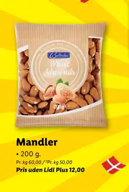Lidl Mandler tilbud