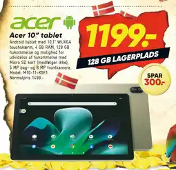 Bilka Acer 10” tablet tilbud