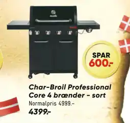 Bilka Char-Broil Professional Core 4 brænder - sort tilbud