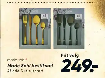 Bilka Marie Sohl bestiksæt tilbud