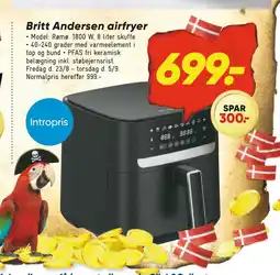 Bilka Britt Andersen airfryer tilbud