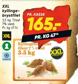 Bilka XXL kyllingebrystfilet tilbud