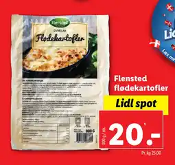 Lidl Flensted flødekartofler tilbud