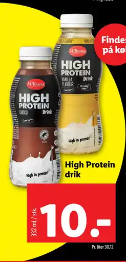 Lidl High Protein drik tilbud