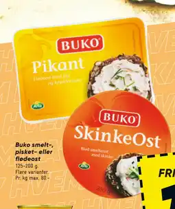 Bilka Buko smelt-, pisket- eller flødeost tilbud
