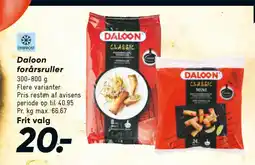 Bilka Daloon forårsruller tilbud