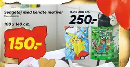 Bilka Sengetøj med kendte motiver tilbud