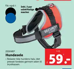 Lidl Hundesele tilbud