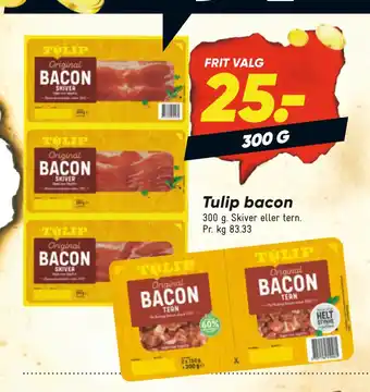 Bilka Tulip bacon tilbud
