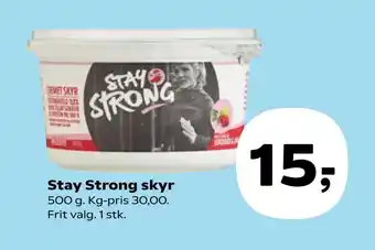 SuperBrugsen Stay Strong skyr tilbud