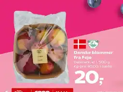 SuperBrugsen Danske blommer fra Fejø tilbud