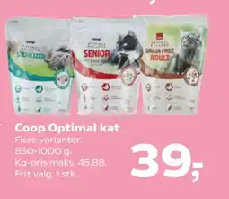 SuperBrugsen Coop Optimal kat tilbud