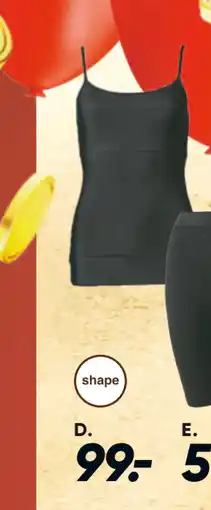 Bilka Shape undertrøje tilbud