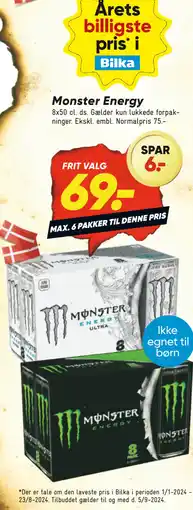 Bilka Monster Energy tilbud