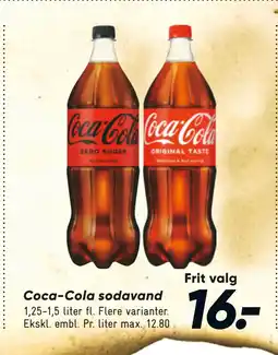 Bilka Coca-Cola sodavand tilbud