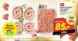 Bilka Dansk medister eller hakket grisekød tilbud