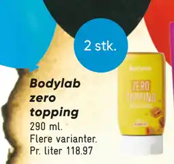 Bilka Bodylab zero topping tilbud