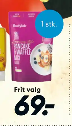 Bilka Bodylab eller Lohilo pandekagemix tilbud