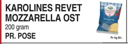 ABC Lavpris KAROLINES REVET MOZZARELLA OST tilbud