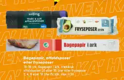Bilka Bagepapir, affaldsposer eller fryseposer tilbud