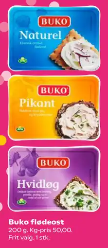 Kvickly Buko flødeost tilbud