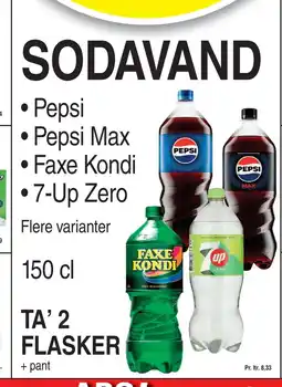 ABC Lavpris SODAVAND tilbud