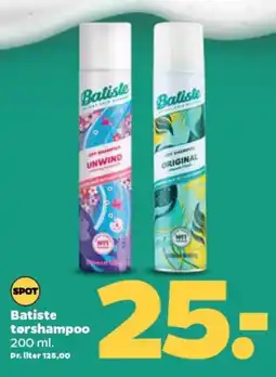 Netto Batiste tørshampoo tilbud