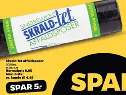 Netto Skrald-let affaldsposer tilbud