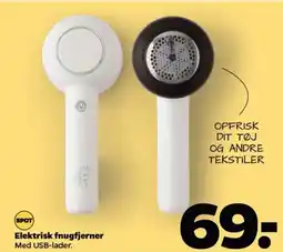 Netto Elektrisk fnugfjerner tilbud