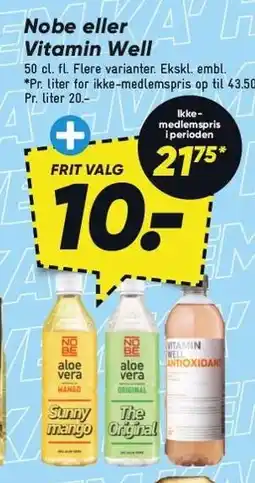 Nobe eller Vitamin Well