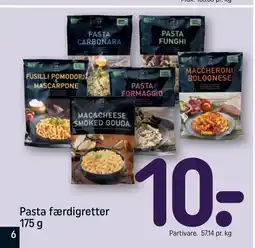 REMA 1000 Pasta færdigretter 175 g tilbud