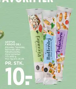 MENY GESTUS FÆRDIG DEJ tilbud