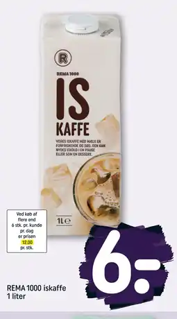 REMA 1000 REMA 1000 iskaffe 1 liter tilbud