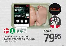 MENY OMHU BRYSTFILET AF DANSK VELFÆRDSKYLLING tilbud