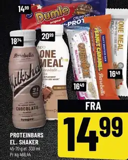 Løvbjerg PROTEINBARS EL. SHAKER tilbud