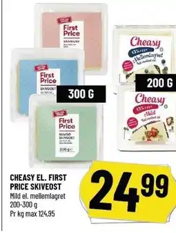 Løvbjerg CHEASY EL. FIRST PRICE SKIVEOST tilbud