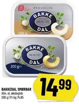 Løvbjerg BAKKEDAL SMØRBAR tilbud