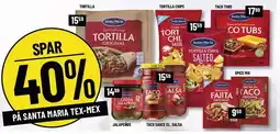 Løvbjerg SPAR 40% PÅ SANTA MARIA TEX-MEX tilbud