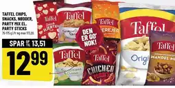 Løvbjerg TAFFEL CHIPS, SNACKS, NØDDER, PARTY MIX EL. PARTY STICKS tilbud