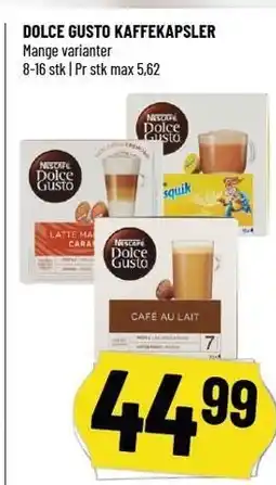 Løvbjerg DOLCE GUSTO KAFFEKAPSLER tilbud