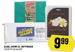 Løvbjerg KLUDE, SVAMPE EL. DUFTFRISKER tilbud
