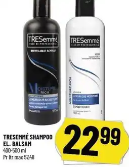 TRESEMMÉ SHAMPOO EL. BALSAM